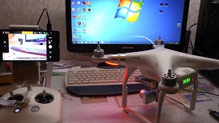 Phantom 3 Advanced, не включается камера