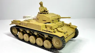 Building Panzer II Aufs. F/G - 1/35 - TAMIYA