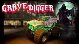 GTA 4 MONSTER TRUCK MOD GRAVE DIGGER HD 1080p