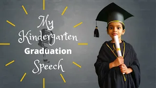 Kindergarten Graduation day speech by Aisha hamnah   | Aisha Hamnah | Kindergarten