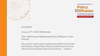 Roundtable: Teaching and Researching Policy Diffusion in Latin America