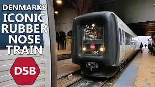 The IC3 Denmarks iconic rubber nose train | Aarhus to Odense InterCityLyn journey | DSB