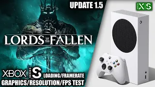 Lords of the Fallen: Update 1.5 - Xbox Series S Gameplay + FPS Test