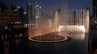 Фонтаны. Дубай Мол. Dubai fountains