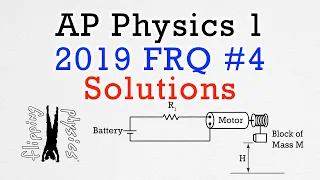 2019 #4 Free Response Question - AP Physics 1 - Exam Solution