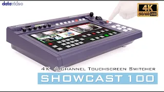 【Highlight】The Controlling Features of Datavideo SHOWCAST 100 4K SHOWCAST Streaming Studio｜Datavideo