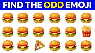 HOW GOOD ARE YOUR EYES l Find The Odd Emoji Out l Emoji Puzzle Quiz |