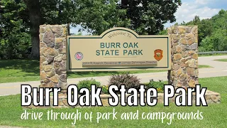 Tour Of Burr Oak Lake State Park in Ohio | Boat Docks & Marinas, Campgrounds, Beach, Burr Oak Lodge