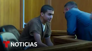 Así se vio en una corte de Miami el adolescente de 13 años que mató a su mamá | Noticias Telemundo