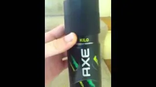 Axe body spray advertisement