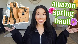 *HUGE* AMAZON SPRING HAUL MUST HAVES IN 2024!! (Home Decor, Fashion, Accessories, & More)