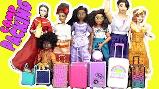 Disney Encanto Madrigal Family Mirabel, Isabela, Luisa, Pepa Packing Suitcase for Camping Vacation