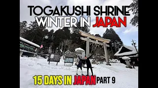 Winter in JAPAN 2023  Nagano, Japan , Togakushi Shrine #boggstv2021 #travel #japan #travelvlog