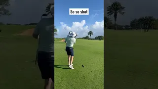 Golf is fun | Hitting golf wedge shots