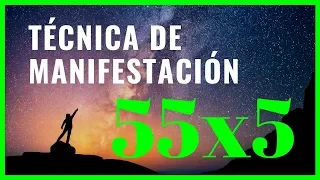 🏆 ESTA ES LA IMPRESIONANTE TÉCNICA 55x5 que Atraerá tus Deseos Rápidamente