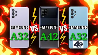 SAMSUNG A32 5G VS SAMSUNG A42 5G VS SAMSUNG A32 4G Which is BEST?