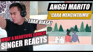 Anggi Marito - Cara Mencintaimu (Official Lyric Video) | SINGER REACTION