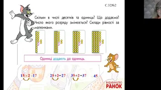 Математика. 1 клас . Додавання і віднімання одноцифрового числа