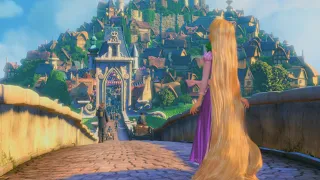 Rapunzel Arrives At The Kingdom On Lantern Festival Day | Corona Island | 4K 2160p TrueHD 7.1