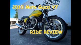 2010 Moto Guzzi V7 Cafe Ride Review