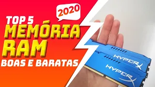 TOP 5 MELHORES MEMÓRIAS RAM DDR4 BOAS E BARATAS