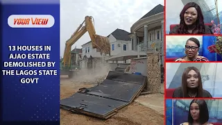 (SEE VIDEO)😭💔 Tears Flow As Lagos Demolishes 13 Buildings At Ajao Estate