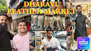 16/9/2023 DHARAVI LEATHER MARKET 👠👟 🛍️ 👛👜 MUMBAI KA SABSE BADA LEATHER PRODUCT MARKET #dharavi