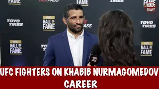 UFC Fighters reflect on Khabib Nurmagomedov career