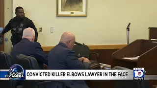 Florida man receives death sentence, elbows attorney n the face