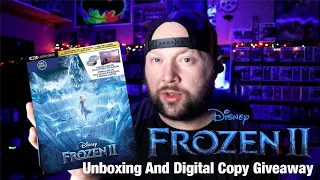 Frozen 2 Best Buy Exclusive Steelbook Unboxing | Digital Copy Giveaway