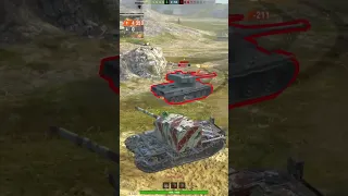 FV4005 in Action #wotblitz #tanksblitz