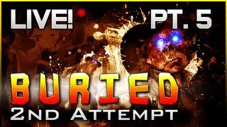 BO2 | "I'M A NOOB" - BURIED Zombies: 2nd Attempt, Part 5 (Black Ops 2 Zombies Gameplay)