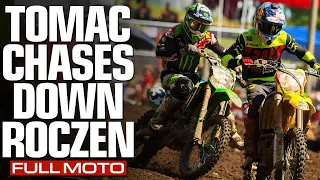 FULL MOTO. What a Finish! Classic Tomac & Roczen Battle at Muddy Creek | 2016 Tennessee 450 Moto 2