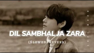 Dil Sambhal Ja Zara (Slowed+Reverb)  Song || Lofi Mood 🎧