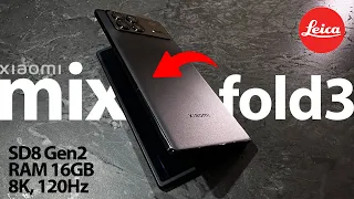 21Juta‼️Hape Lipat ini Tipis Banget, XIAOMI MIX Fold 3 🔥