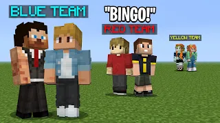 I Challenged My FRIENDS To Minecraft BINGO..