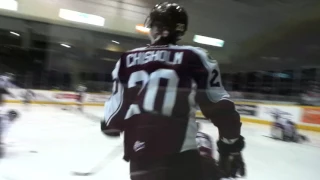 Colts@Petes pre-game warm up