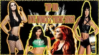 Top 100 - WWE Women's Theme Songs Of All Time (2019 Update) | WWE | NXT | LEGENDS