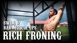 Rich Froning & Elly Kabboord Workout - Swimming & Bar Muscle Ups