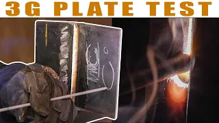 3/8" Plate Test 3G | Stick Welding