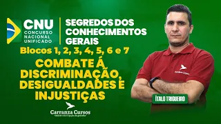 CNU - Combate a Discriminação, Desigualdades e Injustiças - Prof. Ítalo Trigueiro