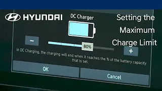 Setting the Maximum Charge Limit | Hyundai