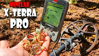 Minelab X TERRA PRO Testing GOLD and SILVER Rings Numbers and Tones