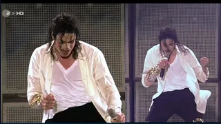 4K-Michael Jackson-black or white/with lyrics/live at munich history world tour 1997