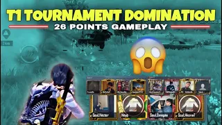 T1 Tournament Domination | 10K Grand Finals | IPhone 11 Competitive Gameplay | 5 Finger Claw ⚡️