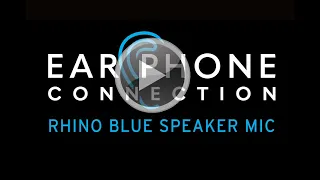 Rhino Blue Speaker Microphone with Wireless PTT