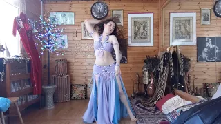 Bellydance Practice to Lilac and Violet (The Witcher/Yennefer's theme)