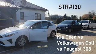 STR#130: Kia Ceed III vs Peugeot 308 II vs Volkswagen Golf VII - porównanie (cz. 1)