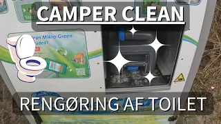 Camper Clean - Automatisk rengøring af toilet casette