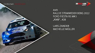 Rallye Stemweder Berg 2022, WP9 Langenhorst 2, Ford Fiesta R5 "KMB" #28, Zander / Müller